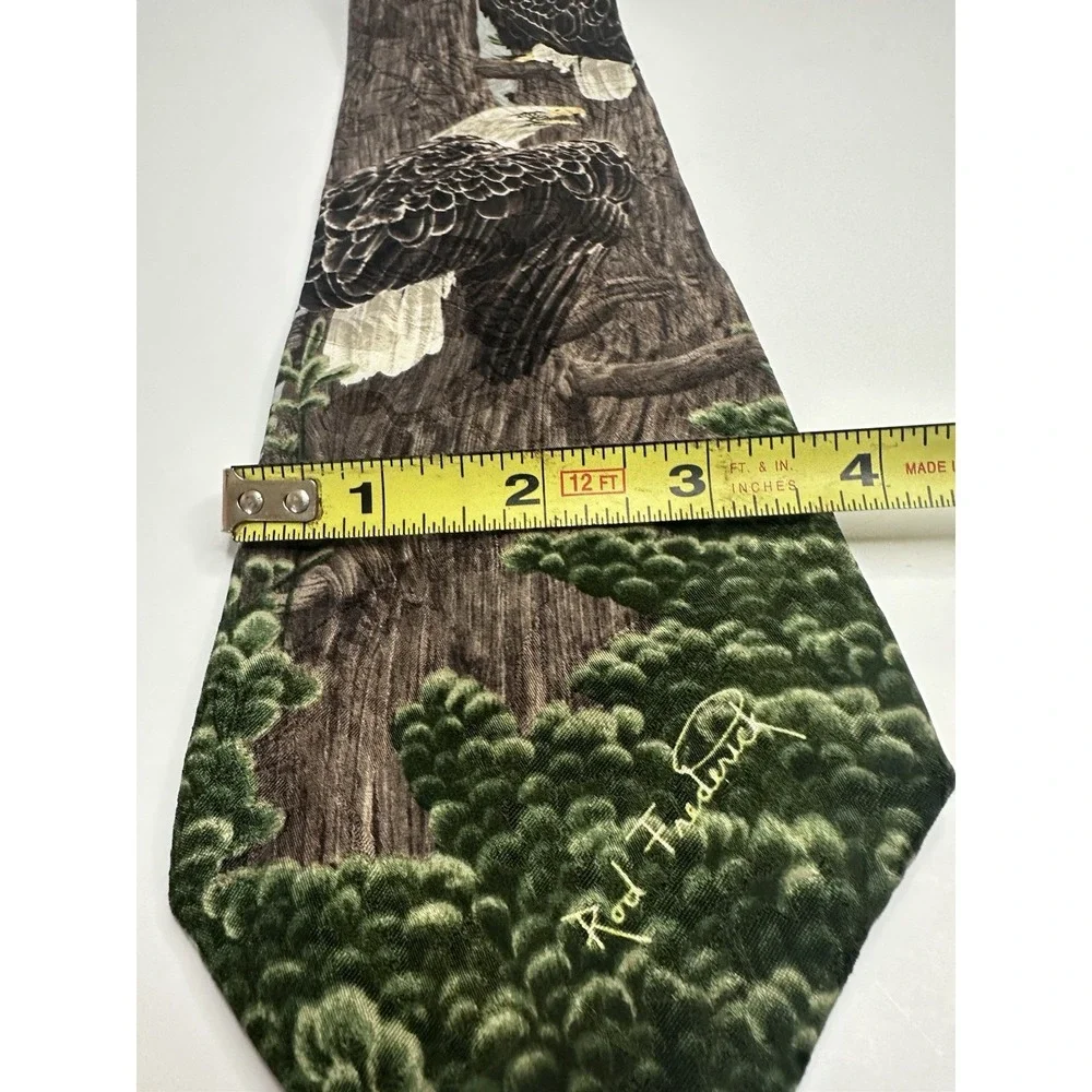 Endangered Species Tie 1996‎ The Nesting Call By Rod Frederick Silk Classic